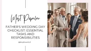 Father's #wedding  Day Checklist: Essential Tasks and Responsibilities