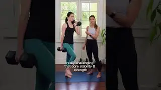 Get a STRONG CORE for Pregnancy - Weighted March