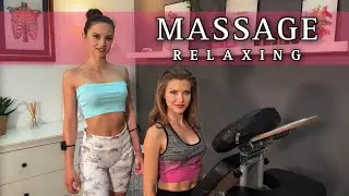 ASMR Massage Sleep Relaxation - ASMR Female Sleep Massage No Talking