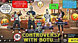 🔞 CONTROVERSY..🤬 ஆமாண்டா நா BOTU YOUTUBER தான் 😤 .. PRO BOYS INSULT ADAM💔ffviral #ffboys18+ #fftrend