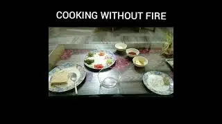 Cooking without fire for nursery class