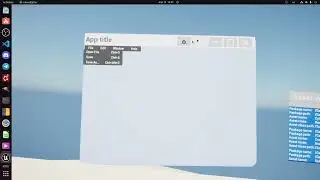 2024.04.15 19:04 U3DSBVRGE. UE5.3 Window Menubar prototype.