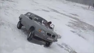 Тест обзор Волга 3110, полный привод!