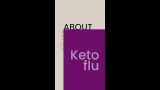 Let's talk about KETO FLU