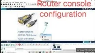 Router configuration step by step | router console port configuration
