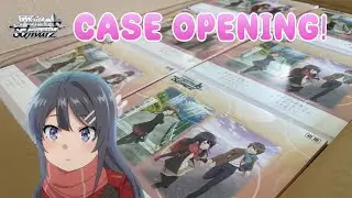 Weiss Schwarz Rascal Does not Dream Case Opening and my Hunt for the best Bunny Girl!