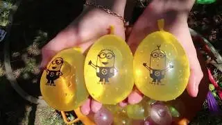 Мокрый Челлендж💦 ВЫЗОВ ПРИНЯТ // Bunch O Balloons Review 100 water balloons in less than a minute💧