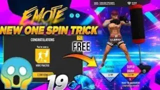 NEW EMOTE PARTY 🤡EVENT🤡 || I GOT MORE PRACTICE EMOTE😱 IN ONLY ONE SPIN TRICK || GARENA FREE FIRE