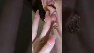 Her Lab Jewelry To Pearl crystal earrings😍#jewellery #earrings #jewellerydesign