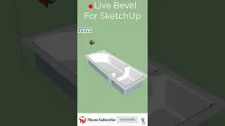 Live Bevel plugin For Sketchup, 