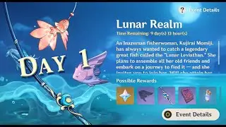 Genshin Impact | 2.1 Lunar Realm Event (Day 1)
