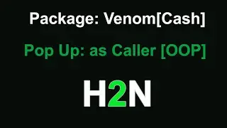 [ENG] Pop UP As Caller [OOP]. Package: Venom [Cash]. Hand2Note