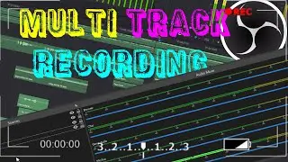 How to make your obs audio record to separate tracks