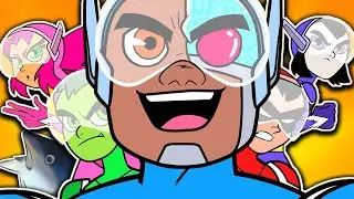 SQUASH & STRETCH | Teen Titans Go Reaction
