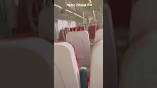 Namo Bharat 🇮🇳 Train Delhi-Ghaziabad-Meerut(Delhi to Meerut Namo BharatTrain) #shorts #train #travel