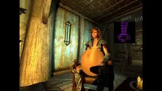 Skyrim devourment - Lydia blocks the door for the last time.