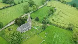 Drone Over Sutton On The Hill Church