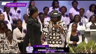 Rev Kathy Kiuna Painfully recounts the sickness journey of her husband Bishop Allan Kiuna