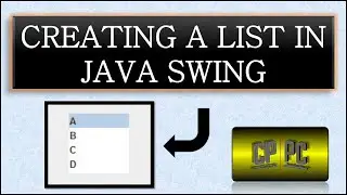 BlueJ | Creating a list in Java Swing | Transistor World