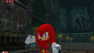 Sonic Adventure DX (TAS) - Knuckles's Lost World in 0:09.38 {WR}