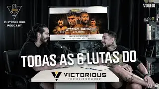 Victorious Podcast -  O que é a copromoção com o BRAVE CF, as 6 Lutas do Victorious 5 | V05E01