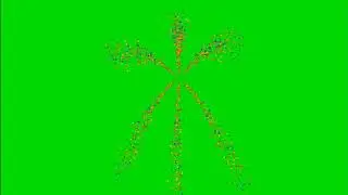 Confetti fountains | Green screen effects