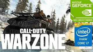 Call of Duty Warzone | MX130/GT 940MX | 2GB GDDR5 | Performance Test