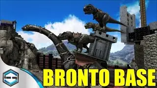 Ark Survival Evolved Ultimate Bronto BASE! Ep. 23