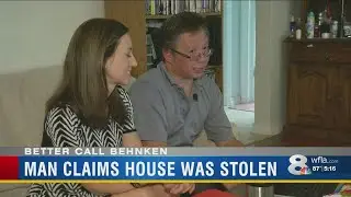 Man Claims House Was Stolen
