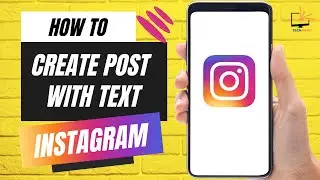 How to Create Instagram Posts with Text (EASY)