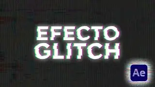 Como HACER EFECTO GLITCH en TEXTOS en AFTER EFFECTS ✅