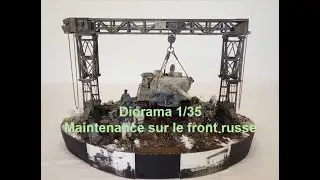 Diorama 1/35 - Maintenance sur le front russe
