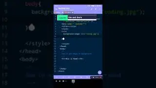 how to add image in background || coding || html and css