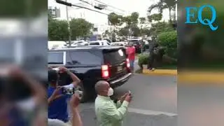 Jhonny Ventura es traslado desde Santiago a Santo Domingo tras su muerte