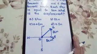 solved entry test questions | distance and displacement | concept universe