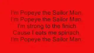 popeye theme song