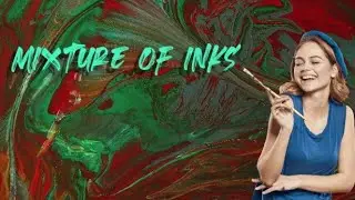 Ink Mixing Screensaver: Watch Different Colors of Inks Flow Together