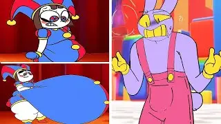 Top 8 Memes | ( JAX HATES FAT POMNI ?! ) - The Amazing Digital Circus Animations