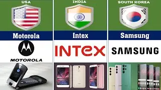 Popular Mobile Phone Brands From Different Countries