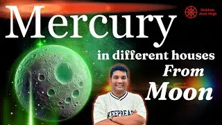 Mercury in Different Houses to Moon | Chandra Kundali Secret | Moon Horoscope | #astrology #jyotish