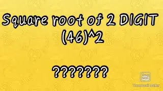 Square root of 2digit best  trick 👍#short #shortmathtrick #mathtricks#squareroot