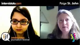 Intervistato.com | Paige St. John su #ijf12 @paigestjohn [integrale]