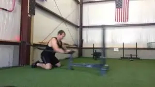 Explosive sled push