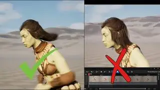 Easily simulate Metahuman Hair with wind and gravity in Unreal Engine  - Quick Tutorial