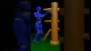 Wing Chun boy / Evee Render  Blender 3.0 / Dimension Editors 