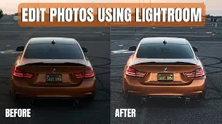 HOW TO EDIT YOUR CAR PHOTOS FOR INSTAGRAM! (TIPS AND TRICKS)