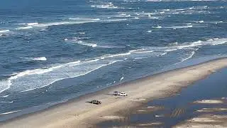 Oregon Inlet campground - 4K view from above