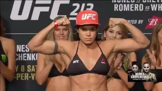А.Нуньес vs  В.Шевченко. Weigh-In. UFC 213