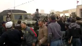 عقارب: وصول الجيش وسط ترحيب من المواطنين