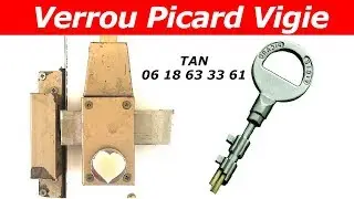 TUTO comment changer un verrou picard vigie ?